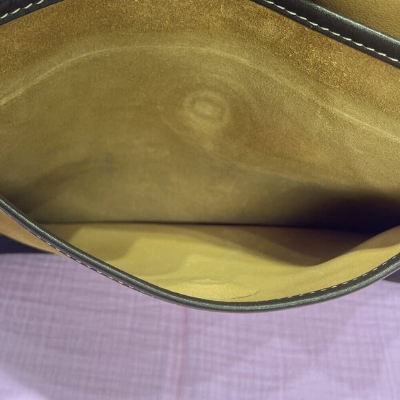 Loewe Olive and Black Crossbody Bag - Picture 5 of 15